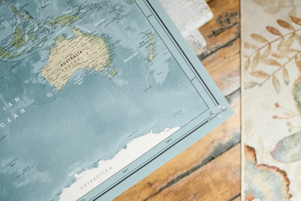 A map of Australia representing the multi-market approach to property investment strategy